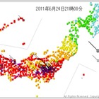 熊谷で39.8度を記録、6月の国内最高気温を更新 画像