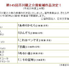 第145回芥川、直木賞の候補作発表！現役大学生の水原さん初ノミネート 画像