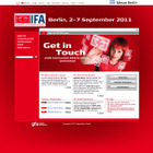 IFA 2011、プレスカンファレンスがスタート  画像