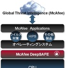 マカフィーとインテル、OS下で稼働する新セキュリティ技術「McAfee DeepSAFE」発表 画像