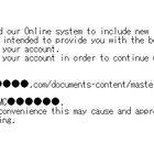 MasterCardを騙るフィッシング詐欺、日本語サイトが稼働中 画像
