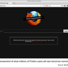 MozillaがSOPA、PIPA法案に抗議する仮想ストライキに参加を表明 画像