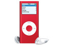 アップル、赤色のiPod nano「iPod nano （PRODUCT） RED Special Edition」を発売 画像