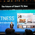 ユーザーの声と動きを認識するスマートテレビ、サムスンが発売 画像