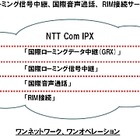 NTT Com、アジア初の統合型IPXを提供開始……国際中継サービスにRIM接続を追加 画像