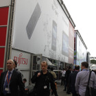 【MWC 2012 Vol.21（動画）】富士通、クアッドコアCPU搭載スマートフォンを展示デモ 画像