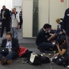 【MWC 2012 Vol.22（動画）】空席を探すのはひと苦労！プレスルームは常に満席状態 画像