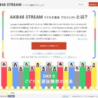 AKB48、スペシャルサイト「AKB48 STREAM」を開設……“ぐぐたす選抜”の歴史が一目瞭然 画像