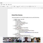 Google+のハングアウト、Google Docsの共有が可能に 画像