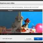 YouTube、ワンクリックで動画の画質を補正する新機能を発表 画像