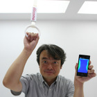 【CEATEC 2012 Vol.30】目の動きで端末を操作する「ibeam」など注目の先端技術を展示……NTTドコモ（その1） 画像