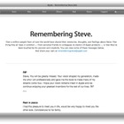 スティーブ・ジョブズを偲んで……メッセージ 画像