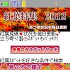 紅葉&キャンプ場情報、ケータイ向けMapFanで配信開始…インクリメントP 画像