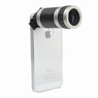iPhone5用ケースに望遠レンズを取り付け最大6倍ズーム撮影が可能な「望遠鏡＋専用ケース」 画像