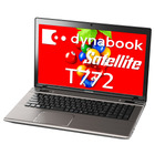 東芝、ハイブリッドHDD搭載のWebオリジナル「dynabook Satellite T772」受注開始  画像