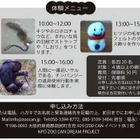 毛や羽根を通して学ぶ「親子どうぶつ体験教室」12/23大阪 画像