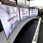 【CES 2013】LG電子、世界初の曲面型有機ELテレビを展示  画像