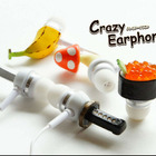 頭に刀が刺さって見える“おバカ系”イヤホン「Crazy Earphone」4機種を再発売 画像