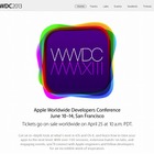 アップル「WWDC 2013」、6月10日より開催 画像