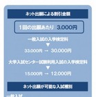 工学院大、ネット出願で3000円割引…2015年度に100％ネット化目指す 画像