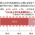 理想と実際を隔てる“2人目の壁”、8割以上が実感 画像