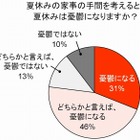 ママの夏休みは、3人に1人が“憂鬱”……暑さ、子供、料理のレパートリーなど 画像