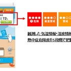 ドコモ、予防アプリ「あなたの街の熱中症予防」提供開始……環境センサーを活用 画像