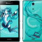 NTTドコモ、初音ミクとコラボ「Xperia feat. HATSUNE MIKU」を9月に発売 画像