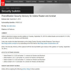 Adobe ReaderとAcrobatのセキュリティアップデートを事前通知 画像
