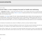 グーグル、健康関連事業を手掛ける新会社「Calico」を設立 画像