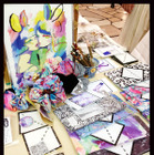 カラフル大好き!な老若男女へ「SUKISUKIDAISUKI」【BASE@青参道アートフェア】 画像