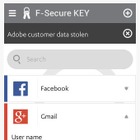 エフセキュア、個人向けパスワード管理サービス「F-Secure Key」開始 画像