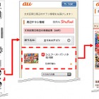 電子チラシ「Shufoo！」とKDDI「auスマートパス」が提携 画像
