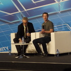 【MWC 2014 Vol.45】FacebookのザッカーバーグCEOが初登場！「WhatsApp」買収やインターネットの未来について語る 画像