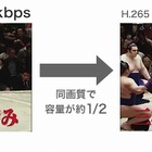 ニコニコ動画、H.265エンコードに今夏対応……約2倍の圧縮率 画像