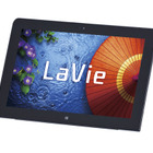 NEC、10.1型で厚さ8.95mmの薄型Windows 8.1タブレット「LaVie Tab W TW710/S」シリーズ 画像