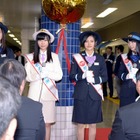 指原莉乃「駅全部に私たちのポスター貼りたい」……モノレール一日駅長 画像