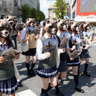 アライグマに扮した「宇宙最凶ロケットガールズ」が渋谷に出現 画像
