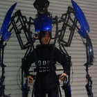 【CEATEC 2014 Vol.53】スケルトニクスのロボット動作に人だかり（動画） 画像