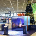 成田空港にクリスマスツリー……星を点灯して空へ旅立つ 画像