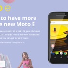 Motorola、エントリーモデルでAndroid 5.0を搭載した「Moto E」発売 画像