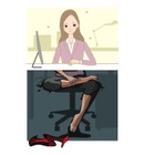 女性秘書の約6割が「デスク下で靴を脱ぐ」……働く女性に調査 画像