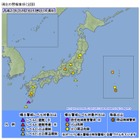 鹿児島県の口永良部島で爆発的噴火……気象庁が避難呼びかけ 画像