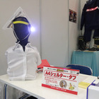 【オフィス防災EXPO #04】クリアケースで頭を守る！ 常時携帯できる簡易ヘルメット 画像