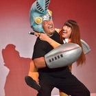 【フォトレポート】ウルトラマンと初共演の北斗晶、バルタン星人になった佐々木健介に圧勝 画像