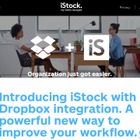 ゲッティイメージズのストックフォトサイト「iStock」、Dropboxと提携 画像