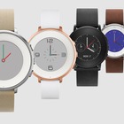 米Pebble、厚さ7.5mmの極薄丸型スマートウォッチ「Time Round」発表 画像