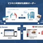 日本郵便とSansan、名刺データ連携の年賀状印刷「B2B LoveLetter」開始 画像