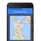 Googleマップ、オフラインでもナビと検索が可能に！ 画像