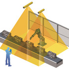 天井からの3次元映像で人を検知……オムロンが製造現場向け技術を開発 画像